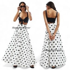 Anthropologie Eva Franco polka dot ball skirt *shop@iamwarrior
